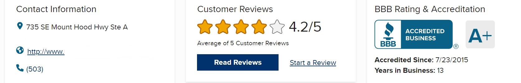 Customer Reviews